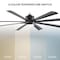 Modern Forms Fans Size Matters Indoor or Outdoor Smart Ceiling Fan 2700-3000-4000-5000K LED in Matte Black FR-W2403-84L-MB - alternate 5